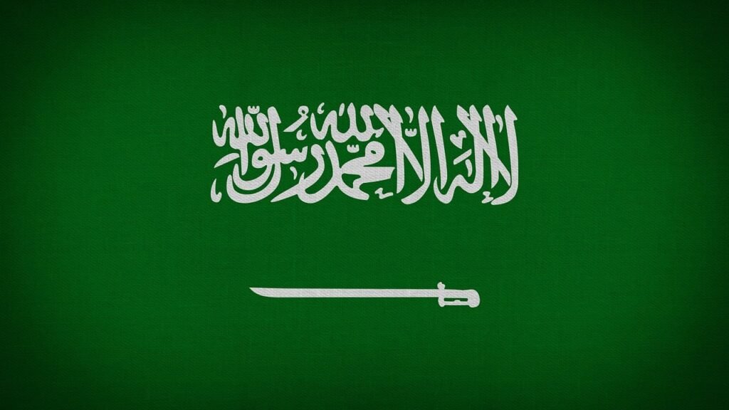 العلم السعودي